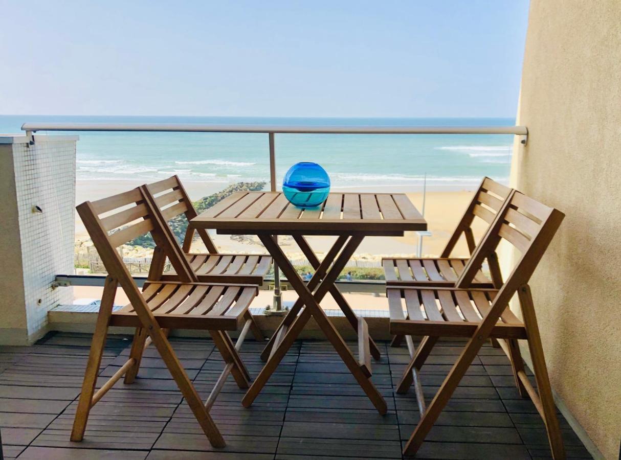 1Ere Ligne, Dernier Etage, Vue A 180° Sur L'Ocean, Lacanau, Plage Centrale Exteriér fotografie