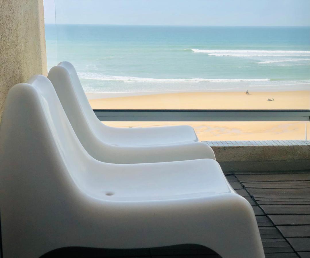1Ere Ligne, Dernier Etage, Vue A 180° Sur L'Ocean, Lacanau, Plage Centrale Exteriér fotografie